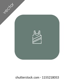 athletic shirt apparel icon