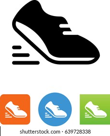 Athletic shoe icon