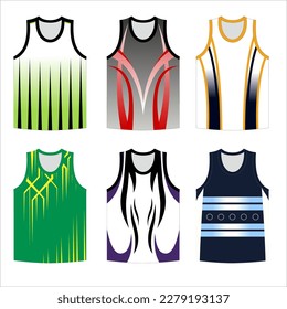 Athletic Singlet vector  illustration sublimation design 

Athletic singlets come in a variety of colors and designs, and are commonly worn by runners, weightlifters, wrestlers, and other athletes.