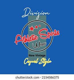 ilustración deportiva Premium Vector de un gráfico de texto. impresión de pantalla adecuada y DTF para el conjunto de diseño masculino de camisetas impresas, camisas, traje de panadería, botones para niños, etc.