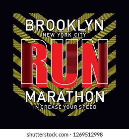 Athletic sport typography, t-shirt graphics, vectors
