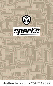 Athletic Sports Jersey High Quality Abstract Design Soccer Basketball Football Esports Geometric Minimalist Unique Trendy Graphics