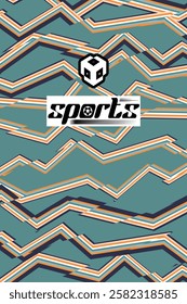 Athletic Sports Jersey High Quality Abstract Design Soccer Basketball Football Esports Geometric Minimalist Unique Trendy Graphics