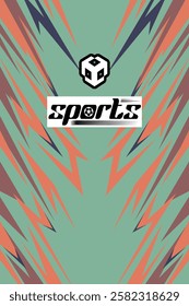 Athletic Sports Jersey High Quality Abstract Design Soccer Basketball Football Esports Geometric Minimalist Unique Trendy Graphics