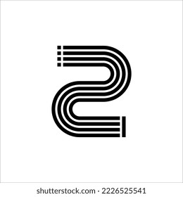 Icono del estadio atlético de estilo sencillo. icono de pista en ejecución. ilustración vectorial en un fondo blanco