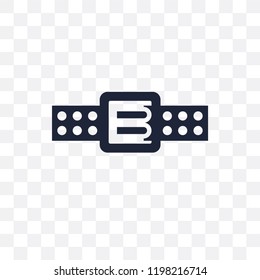 Athletic Strap transparent icon. Athletic Strap symbol design from Gym and fitness collection. Simple element vector illustration on transparent background.