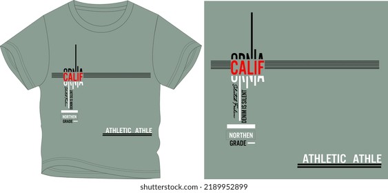 Athletic \t shirt graphic design vector illustration 
