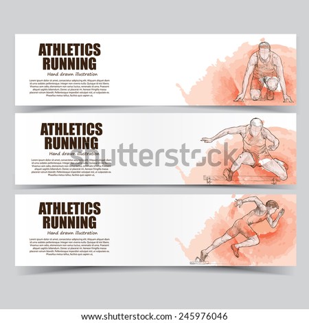 athletics banners.