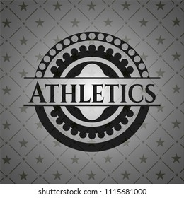 Athletics black emblem. Vintage.