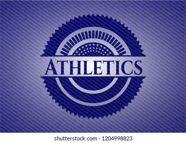 Athletics with denim texture