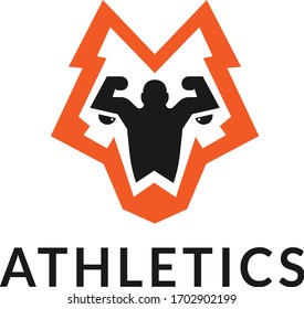 Logotipo del atletismo - Logotipo del vector del atletismo