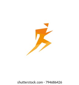Athletics man vector