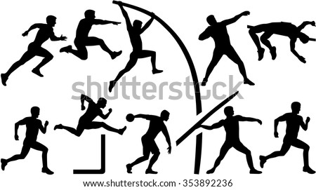 Athletics set decathlon