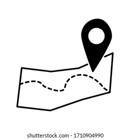 
vector de icono de acción en estilo de diseño moderno en fondo blanco