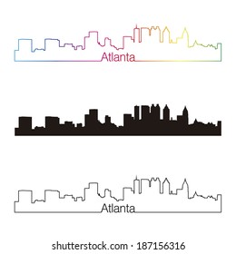 Featured image of post Outline Atlanta Skyline Drawing Atlanta based graphic recording for live events the sketch effect live