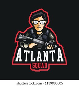 Atlanta Squad E Sport Logo