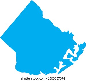 atlantic county map in state of new jersey