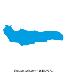 atlantic region map in country of honduras