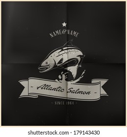 Atlantic Salmon Badges