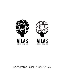 Atlas Logo Vector Design Template