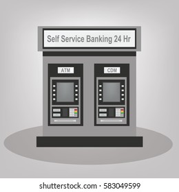 ATM - Automated teller machine.
