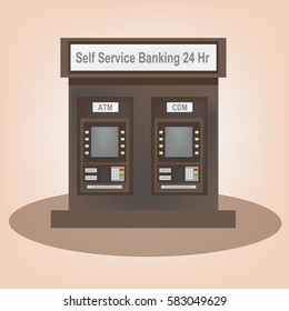 ATM - Automated teller machine.
