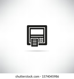 ATM, automated teller machine icon