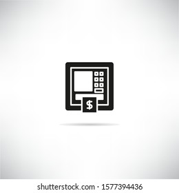 ATM, automated teller machine icon