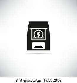 ATM, automated teller machine icon