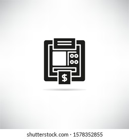 ATM, automated teller machine icon