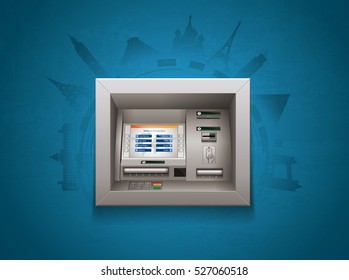 ATM - Automated teller machine - worldwide finances

