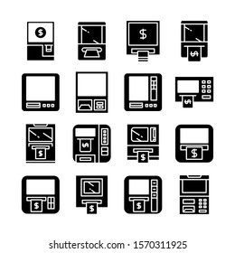 Desktop Electronic Device Icons Set Line Stock Vector (Royalty Free ...