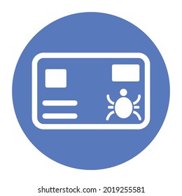 Icono de error Atm que puede modificar o editar fácilmente
