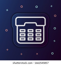 Atm button nolan button icon. Simple thin line, outline vector of web icons for ui and ux, website or mobile application