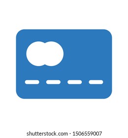 atm card glyph colour vector icon
