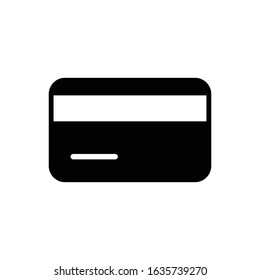 ATM Card with glyph icon 