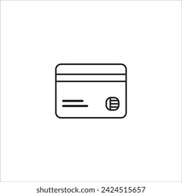 ATM card icon logo vector design