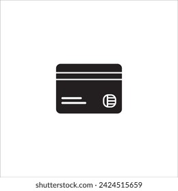 ATM card icon logo vector design