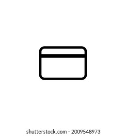ATM Card icon simple vector perfect illustration