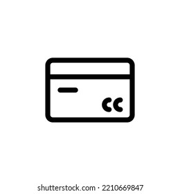 Atm Card icon suitable for web, application or additional ornament for your project