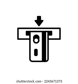 ATM Card icon in vector. Logotype