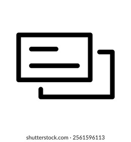 Atm Card Icon Vector Symbol Design Illustration