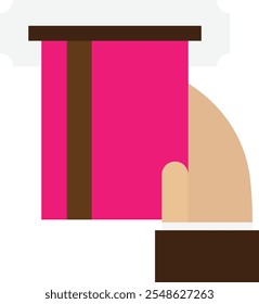 Atm Card Payment Icon Vector Flat Illustration