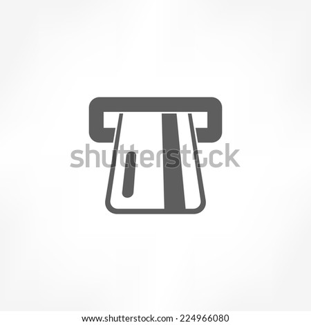 atm card slot icon 