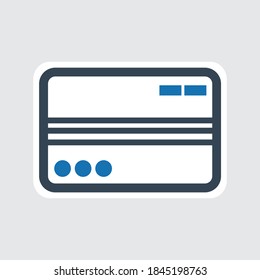 Icono de diseño de vector de tarjeta Atm. diseño de tarjetas de dinero de atm.