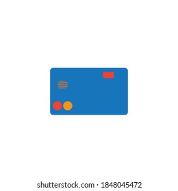 Plantilla de logotipo del icono de la ilustración del diseño vectorial de tarjeta ATM
