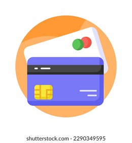 Diseño vectorial de tarjetas Atm de estilo moderno, tarjeta para pagos en línea y retirada de efectivo