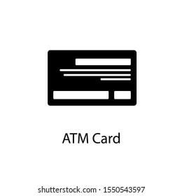 ATM Card vector icon 