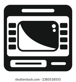 Atm cash icon simple vector. Pago de monedas. Cambio de tarjeta
