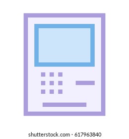 ATM Colour Line Icon 